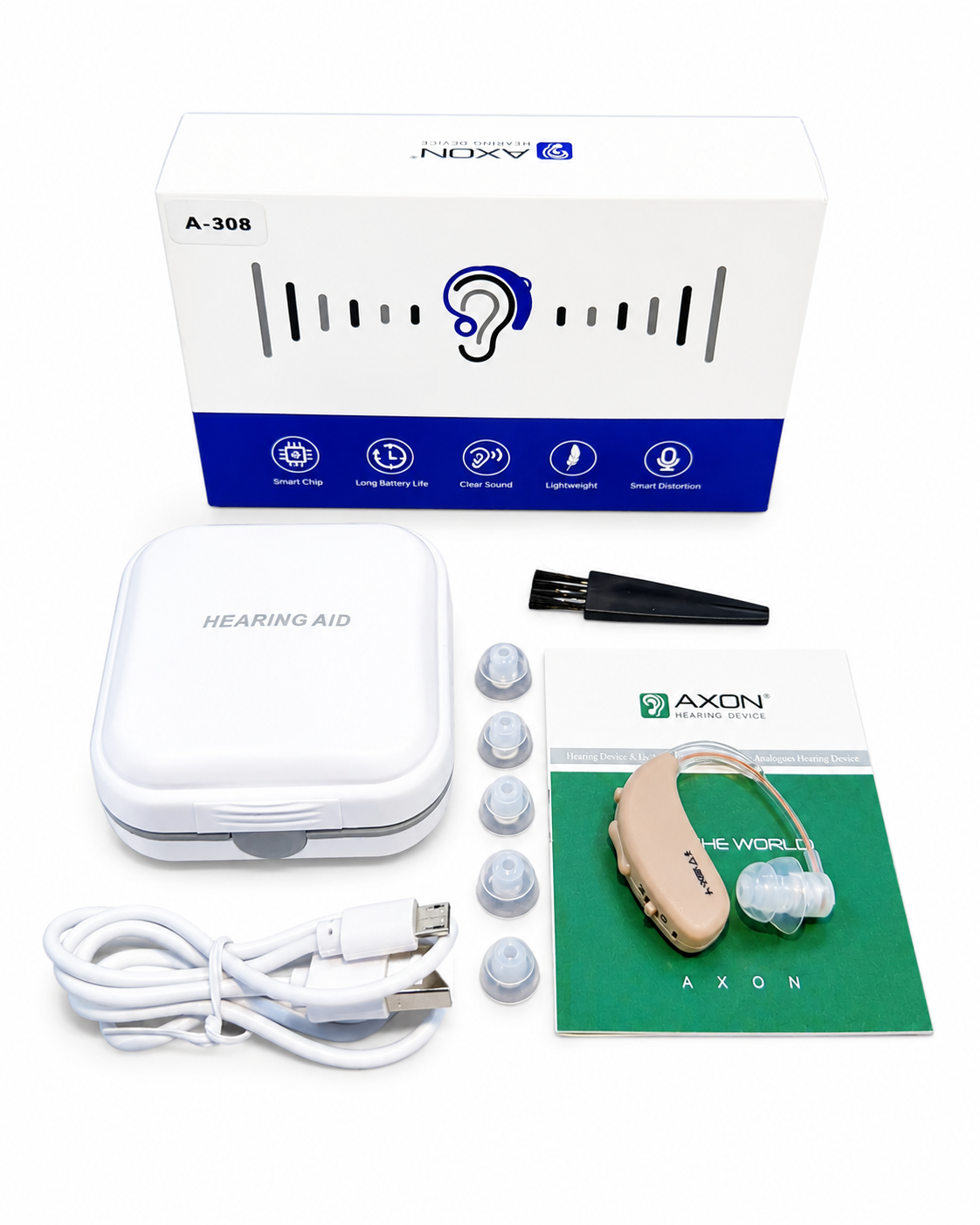 Axon Rechargeable Hearing Aid
