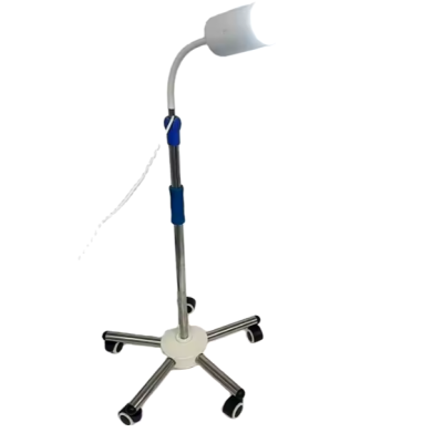 LED examination light with stand