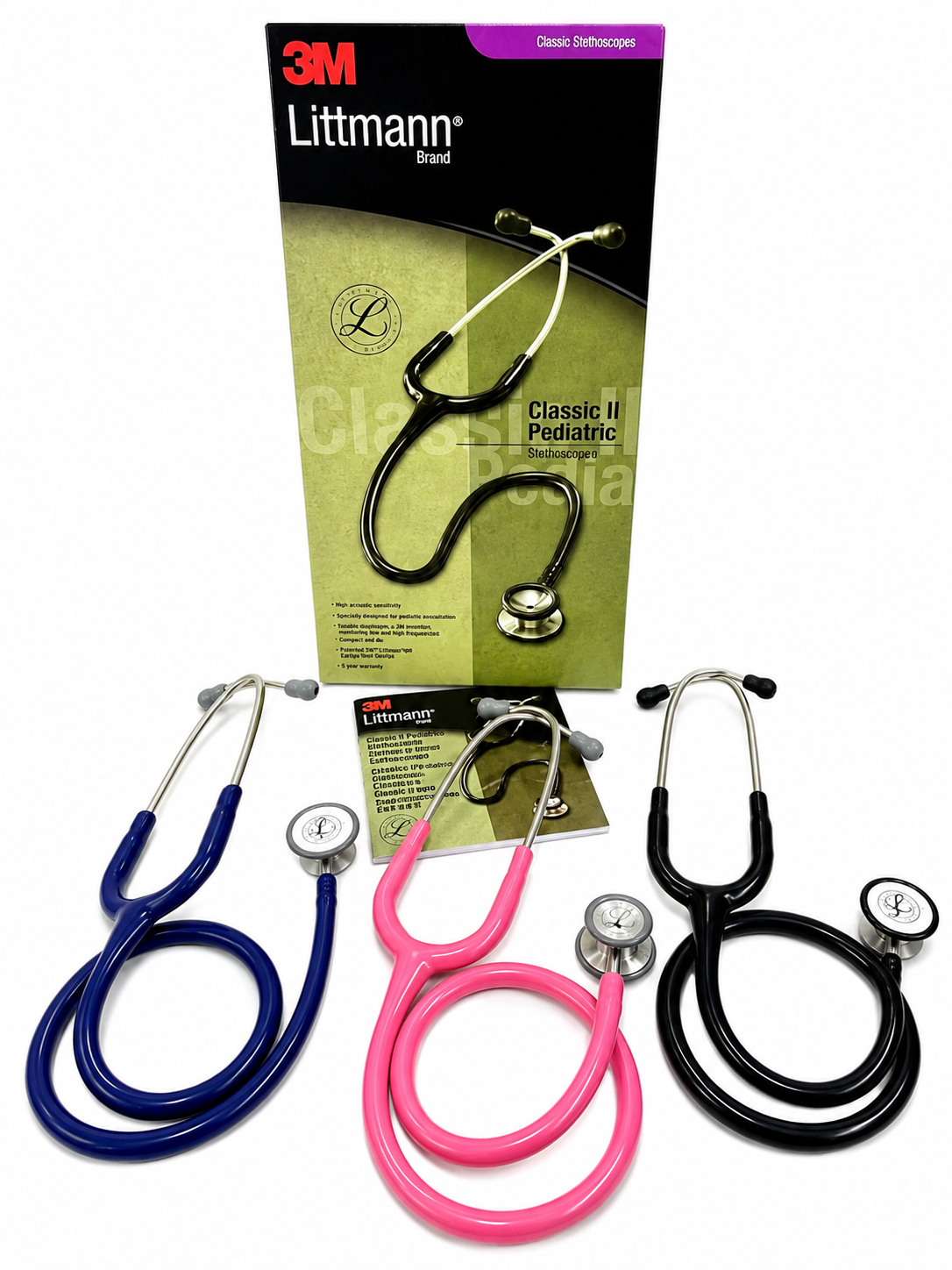 3M Littmann Classic II Pediatric Stethoscope - Image 2
