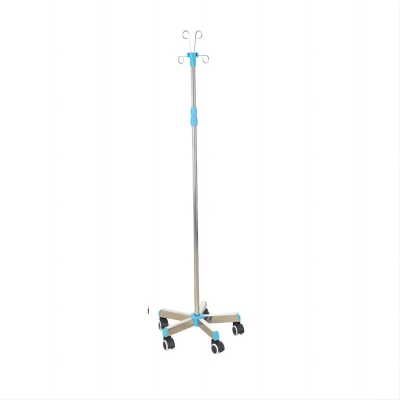 Adjustable drip stand IV pole for hospital
