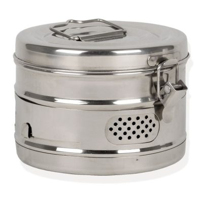 6×6 sterilization gauze drum stainless steel