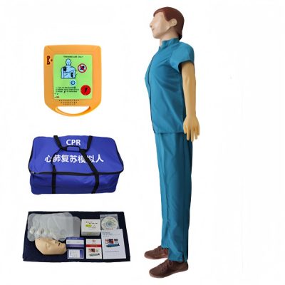 Full-Body CPR Manikin Kit + Mini AED Trainer – Standard
