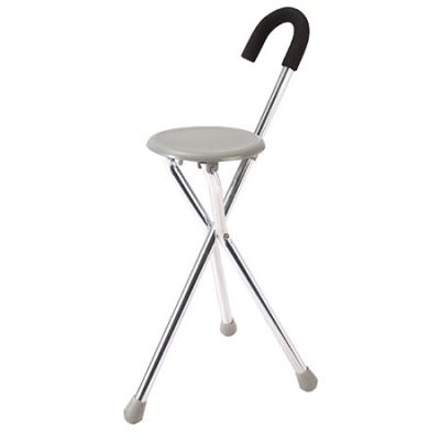 Walking Stick with Seat for Rest