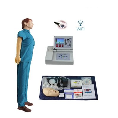 Wireless Full-Body CPR Simulator with Touch Screen & ECG Display