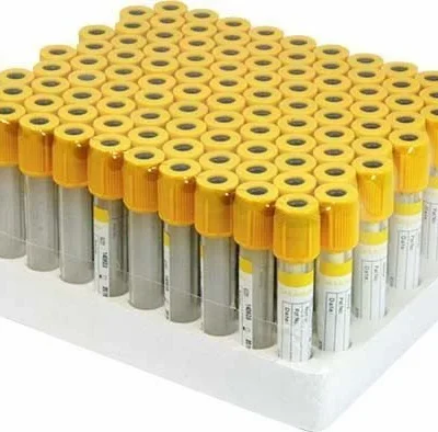 Vacuum Blood Collection Tubes- Yellow Top